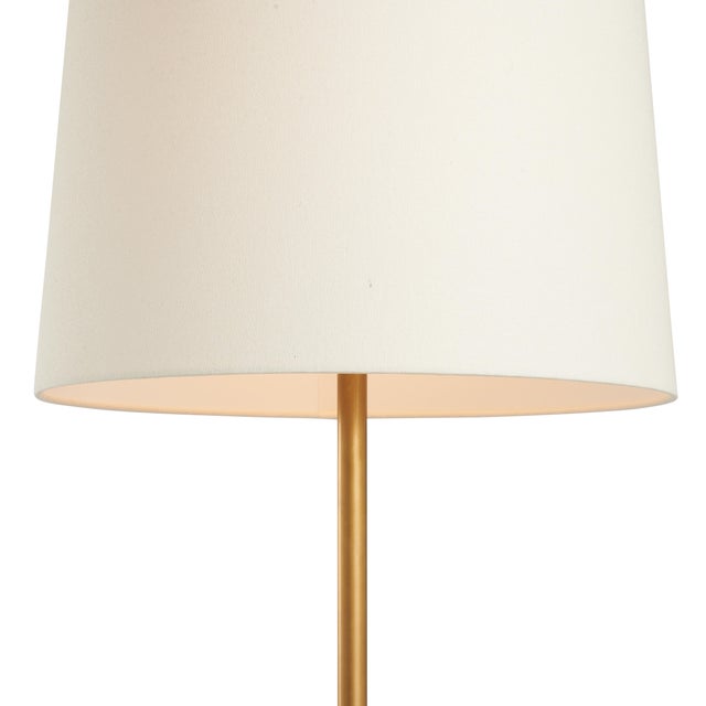 Contemporary Lambeth Floor Lamp - Travertine For Sale - Image 3 of 4