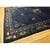1920s Antique Navy Blue Vase Floral Deco Antique Chinese Peking Knotted Rug For Sale In New York - Image 6 of 9