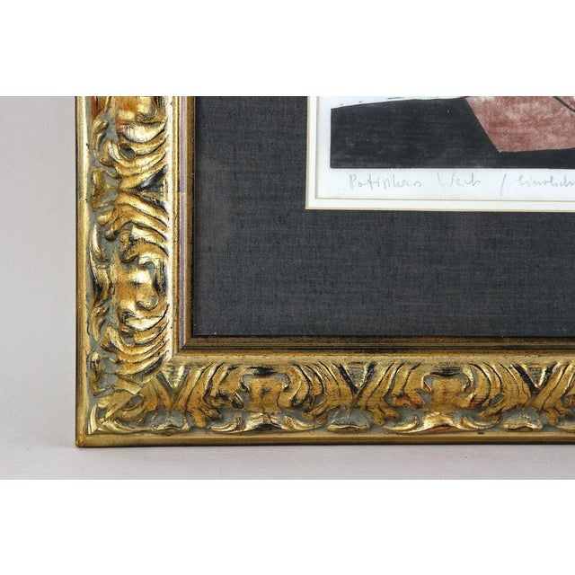 Peter K., Patinka's Work, Two Colour Linocut, 1970 For Sale - Image 6 of 18