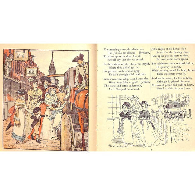 Mid 20th Century "The Diverting History of John Gilpin" Cowper, Wm. For Sale - Image 5 of 8