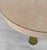 Mid-Century Pink Marbled Formica Round Plant Stand For Sale - Image 6 of 8