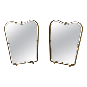 Wall Mirrors in the style of Gio Ponti for Fontana Arte, Italy, 1950s