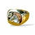 Gia Certified 1.27ct Horse Modified Brilliant L Si1 Diamond Ring in 18k Gold, Size 6 For Sale - Image 4 of 13