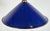 Industrial Cobalt Blue Enamel Factory Pendant Lamp, 1950s For Sale - Image 4 of 16