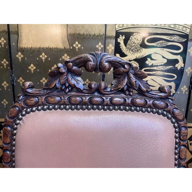 Louis XIII Renaissance Chairs, Set of 11 For Sale - Image 9 of 11