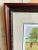 Vintage Framed Signed Print Children Playing Outside "Amish Happier Days" For Sale - Image 9 of 11