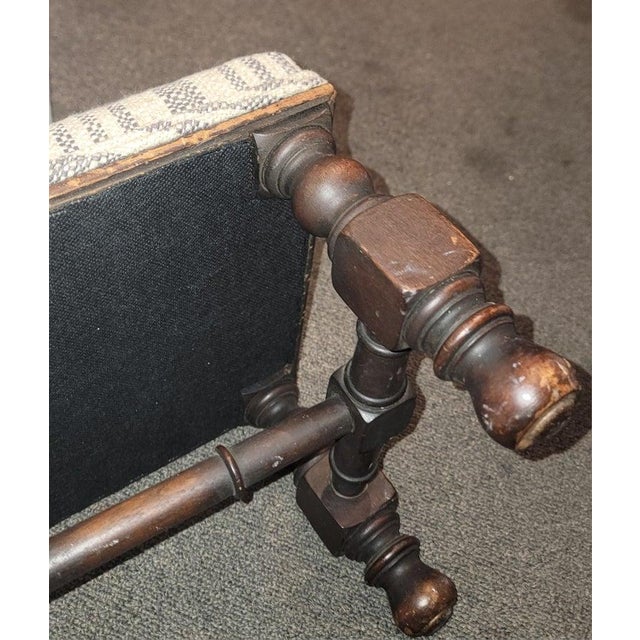 19th Century 19thc Prayer Bench For Sale - Image 5 of 7
