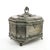 Rococo Sugar Bowl in Plated Brass from Norblin, Warsaw, Poland, 1900s For Sale - Image 6 of 18
