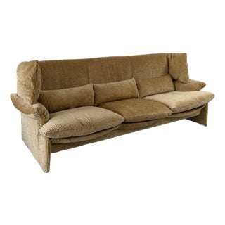 1980s Attributed to Vico Magistretti Portovenere Sofa for Cassina For Sale