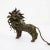 Brutalist Pal Kepenyes Lion Steel and Bronze Sculpture For Sale - Image 3 of 6