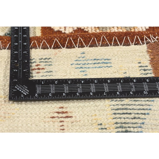 High-Low Textured Oushak Rug - 08'04 X 10'05 For Sale In Dallas - Image 6 of 12