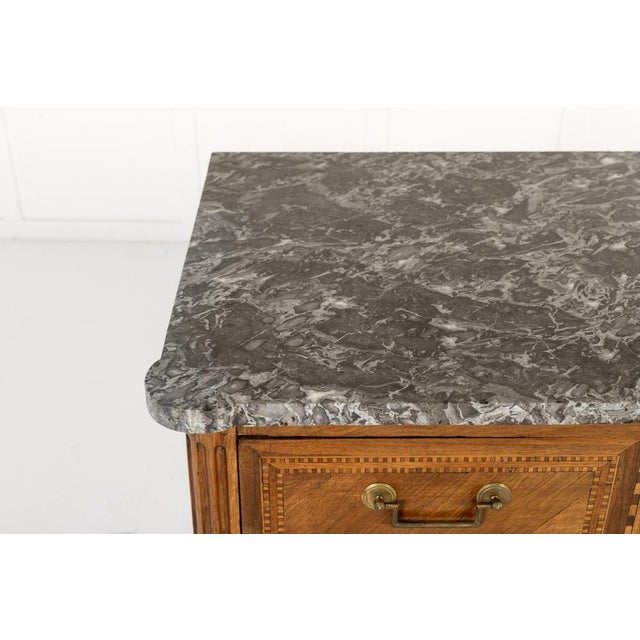 18th Century French Walnut Commode For Sale - Image 5 of 9