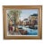 Vintage Original Oil Painting of a Canal Cityscape, Circa 1970s - Signed For Sale