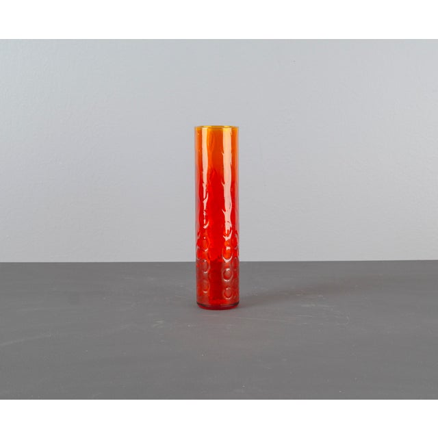 Mid-Century Cylinder Vase, 1960s For Sale - Image 4 of 8