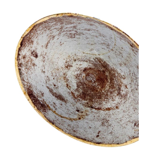 Handmade Midcentury Steel Tray/ Gilt Edge For Sale In Los Angeles - Image 6 of 7