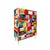 1980s Chest of Drawers with Colored Glass Panels, 1980s For Sale - Image 5 of 8