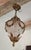 Gold Gilt Bronze and Glass Pendant Light, 1930s For Sale - Image 8 of 8