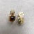 Syna Yellow Gold Sugarloaf Earrings with Citrine and Diamonds, a Pair For Sale - Image 4 of 5