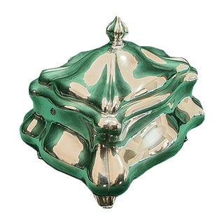 Army Group PW 835 Silver Box by Hugo Green & Co Oy, Helsinki, 1950s For Sale