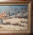 Early 20th Century American Impressionist Landscape Painting With Farmhouse, Unsigned For Sale - Image 4 of 9