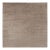 Rug & Kilim’s Oversized Modern Textural Rug in Brown, White and Beige Striae - 14x14 For Sale