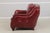 Traditional Hancock & Moore Red Leather Oversized Chair For Sale - Image 3 of 15
