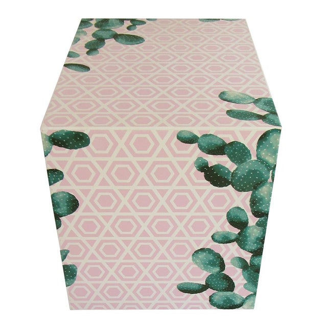 Cactus Captured Restyled Bedside Table by Habitat Improver For Sale - Image 4 of 11