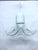 White Italian Murano Glass Pendant Lamp by Renato Toso & Roberto Pamio for Leucos, 1970s For Sale - Image 8 of 10