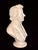 Rare EXTRA LARGE Antique Parian CHARLES SUMNER Bisque Portrait Bust Statue For Sale - Image 17 of 18