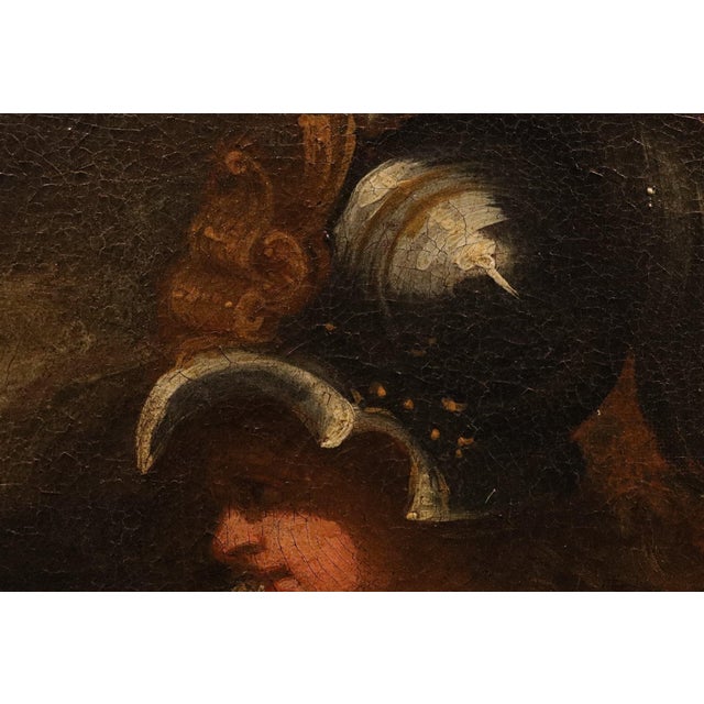 Workshop of Stefano Magnasco, Erminia Among the Shepherds, 1680, Oil on Canvas For Sale - Image 4 of 16