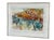 1980s Signed Miriam Schonfeld Painting ~ Autum II Watercolor on Paper For Sale