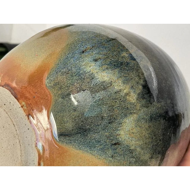 Blue Ceramic Vase, France, 1950s For Sale - Image 8 of 11