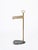 Italian Art Deco Brass and Black Marble Towel Stand in the style of Gio Ponti, 1920s For Sale - Image 9 of 13