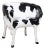 1990s Vermont Sled Co, "Heifer Chair", Painted and Wood Cow Chair For Sale