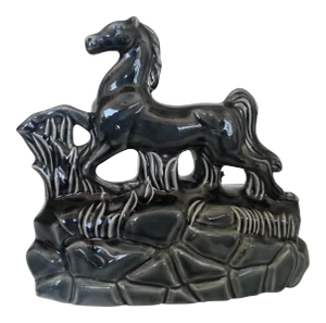 Mid-Century Prancing Horse Tv Lamp