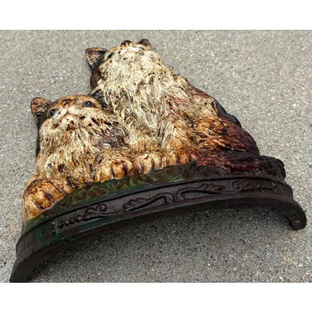 Double Cat Hubley Door Stop For Sale In Los Angeles - Image 6 of 6