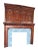 Renaissance Majestic 11 Feet Vintage 19th Century 3 Tiers (Pieces) Carved Wood With 3 Pieces of Marble Fireplace For Sale - Image 3 of 10