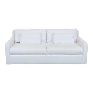 Restoration Hardware Belgian Track Arm Sofa For Sale