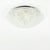 Glashütte Limburg Mid-Century Modern Art Deco Geometric Transparent Glass Flush Mount From Limburg, Germany, 1970s For Sale - Image 4 of 10