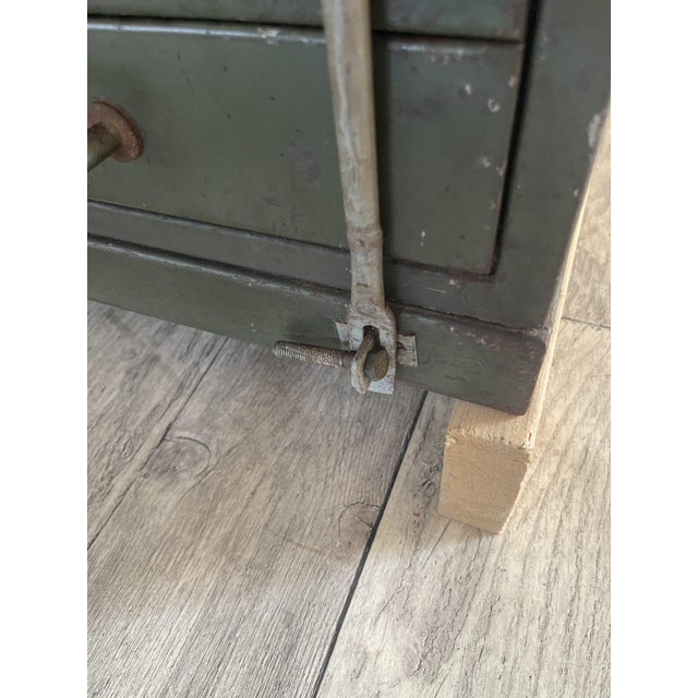 Vintage A-358 Iron Chest of Drawers, 1950 For Sale - Image 11 of 12