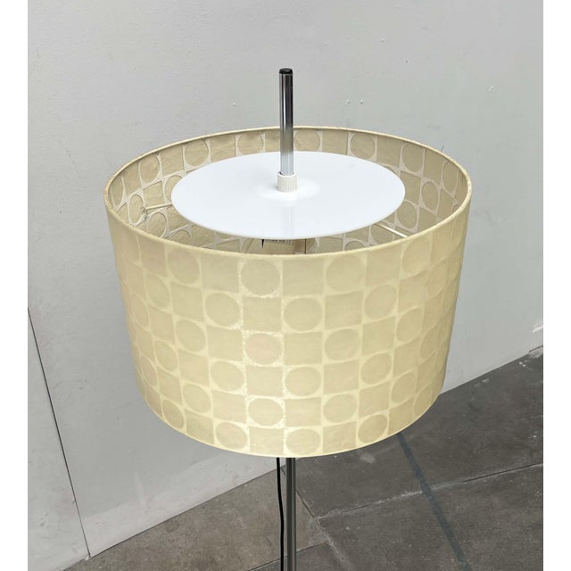 Mid-Century Modern German Pet Cocoon Floor Lamp by Friedel Wauer for Goldkant Leuchten, 1960s For Sale - Image 10 of 18