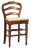 Ballard Designs Ballard Design 'Avignon' French Country Counter Stools Set of 4 - Birch Wood and Rush Seats - Early 21st Century For Sale - Image 4 of 4