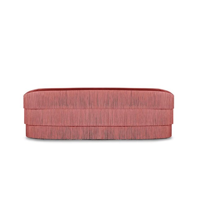 Not Yet Made - Made To Order Fringes 280 Sofa by Munna For Sale - Image 5 of 7