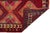 This striking hand-knotted Vintage Persian Hamadan runner features a bold sequence of geometric diamond medallions in a...