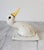 White Vintage Wall Mounted Ceramic Duck Towel or Apron Holder For Sale - Image 8 of 8