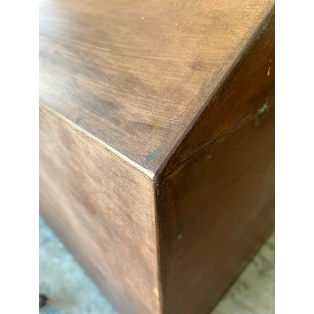 Peter Shire Corten Steel Minimalist House Sculpture For Sale - Image 4 of 6