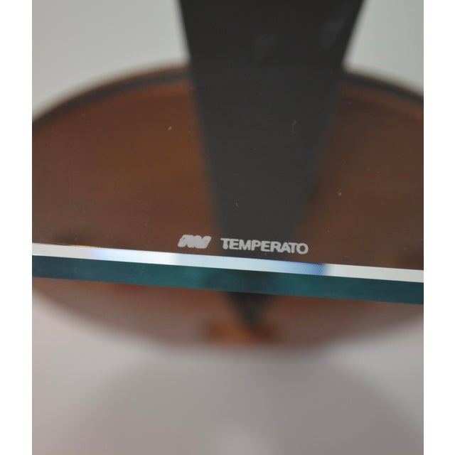 Vintage Industrial Coffee Table on Casters in Wood by Gae Aulenti for Fontana Arte, 1980s For Sale - Image 14 of 16