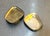 Chinese Silverplate Hand-Painted Ceramic Trinket Box For Sale - Image 4 of 4