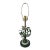 1950s Mid Century Modern Italian Tole Floral Table Lamp For Sale