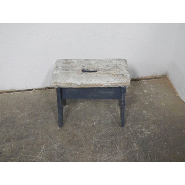 Industrial Fir Stool, 1960s For Sale - Image 11 of 11